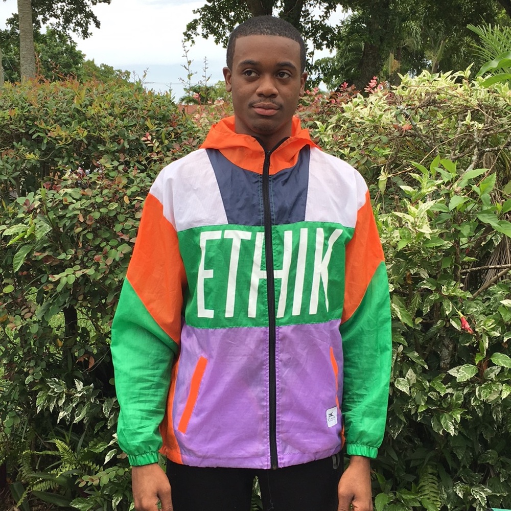 Ethik Hooded Windbreaker